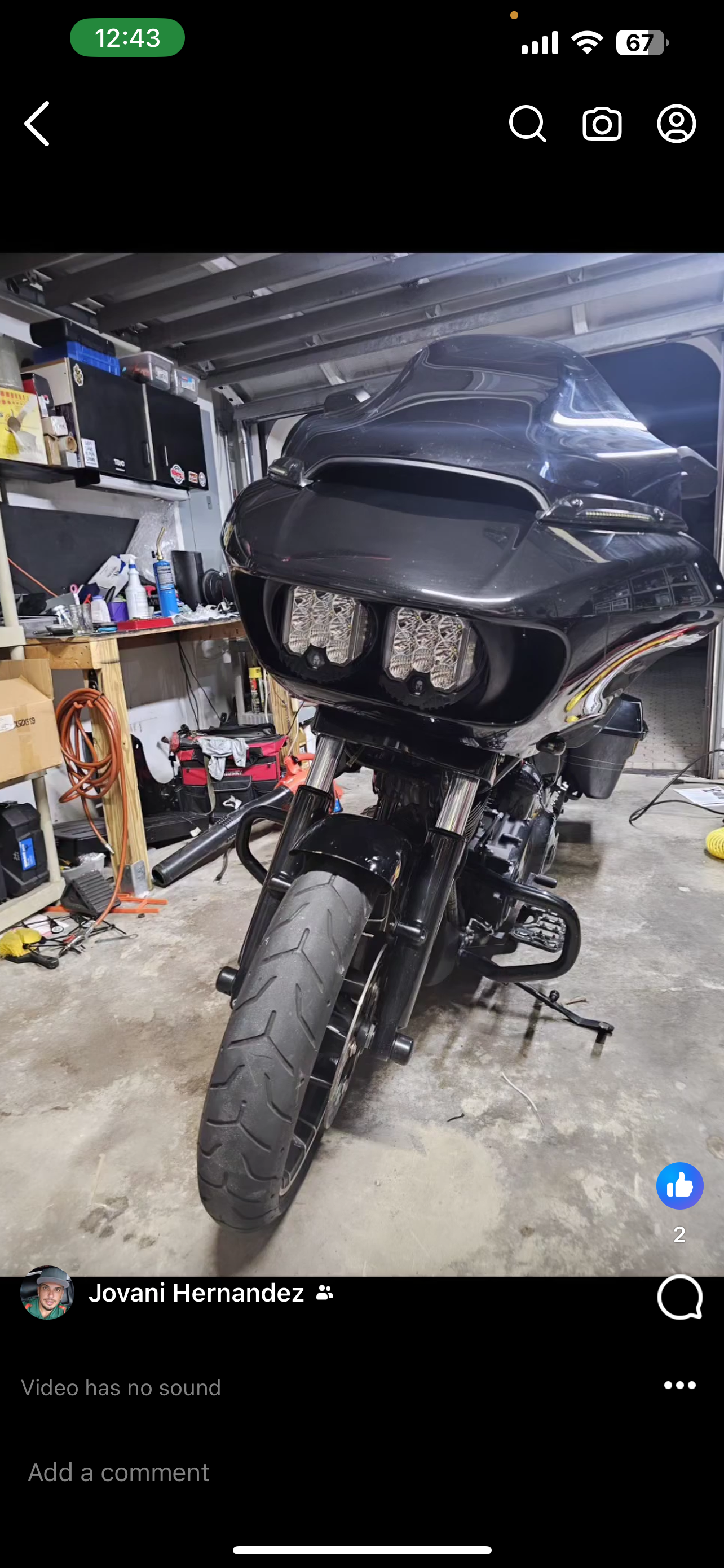 15+ Harley Road Glide Headlight dual 7inch round bracket.