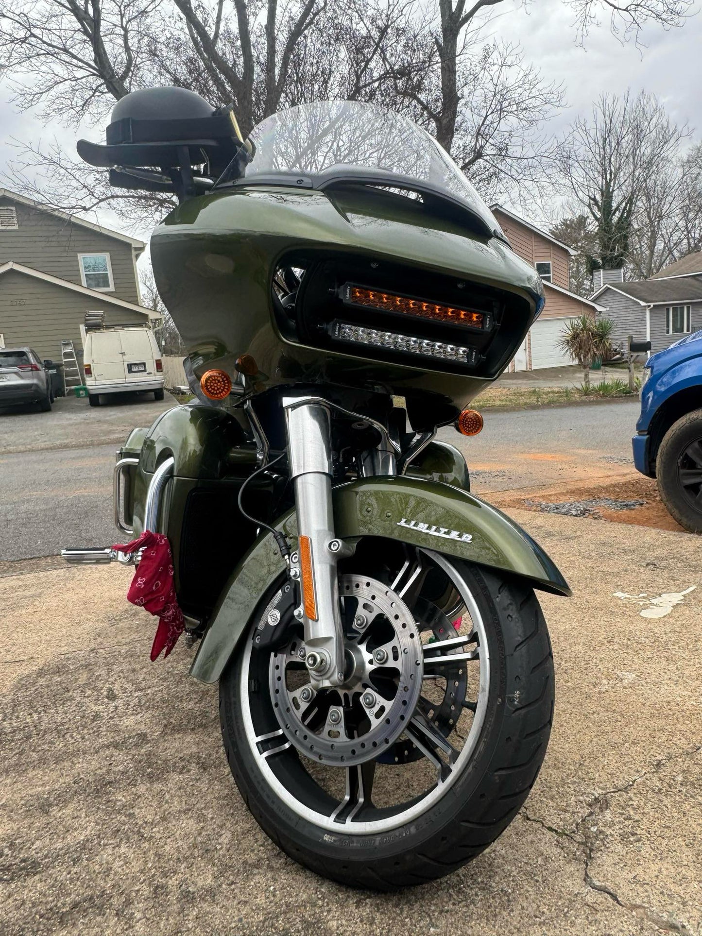 15+ ROAD GLIDE DUAL LIGHT BAR HEADLIGHT