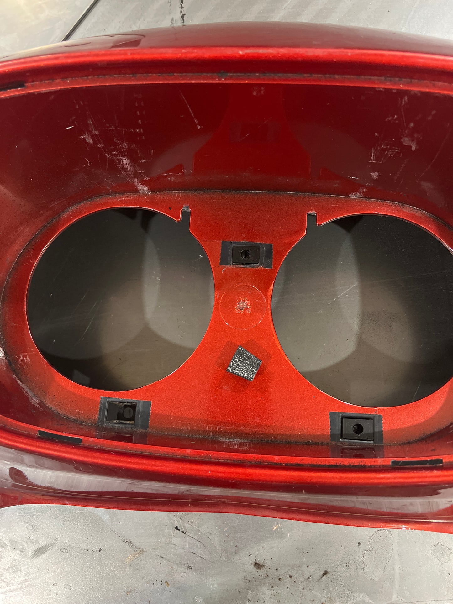 99-13 Harley Road Glide Headlight dual 7inch round bracket.